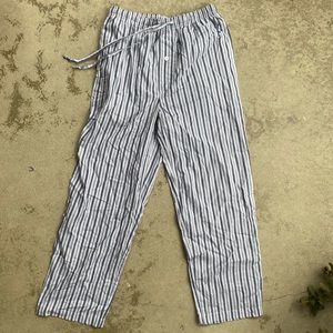 Mens Stripe Woven Lounge Pants NWT